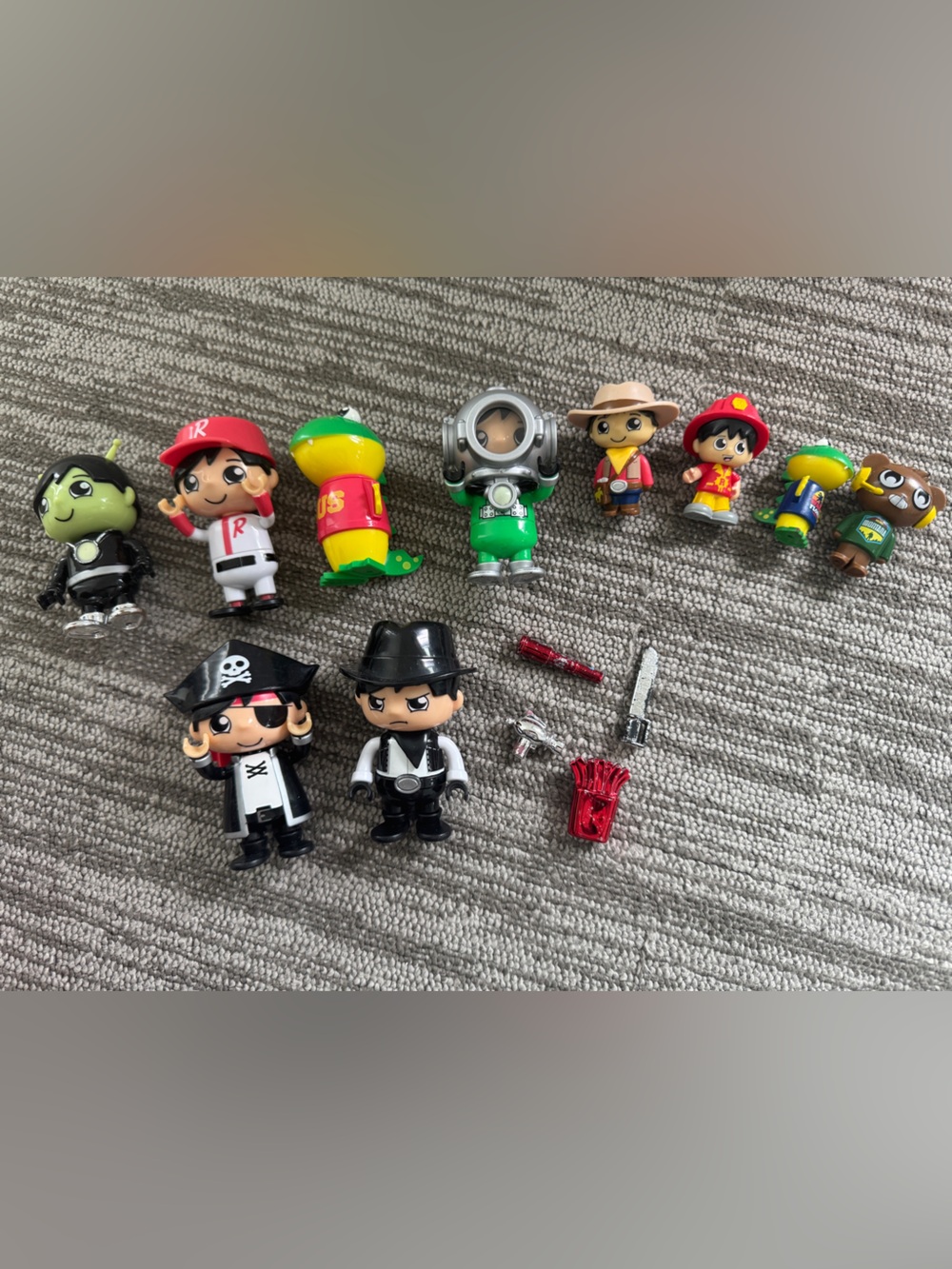 Ryan’s World!! Assorted Kids Toy Figures - Multicolor Playset